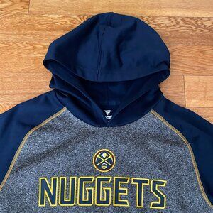 Fanatics NBA Denver Nuggets Basketball Hoodie Sweatshirt Pullover Medium NWT